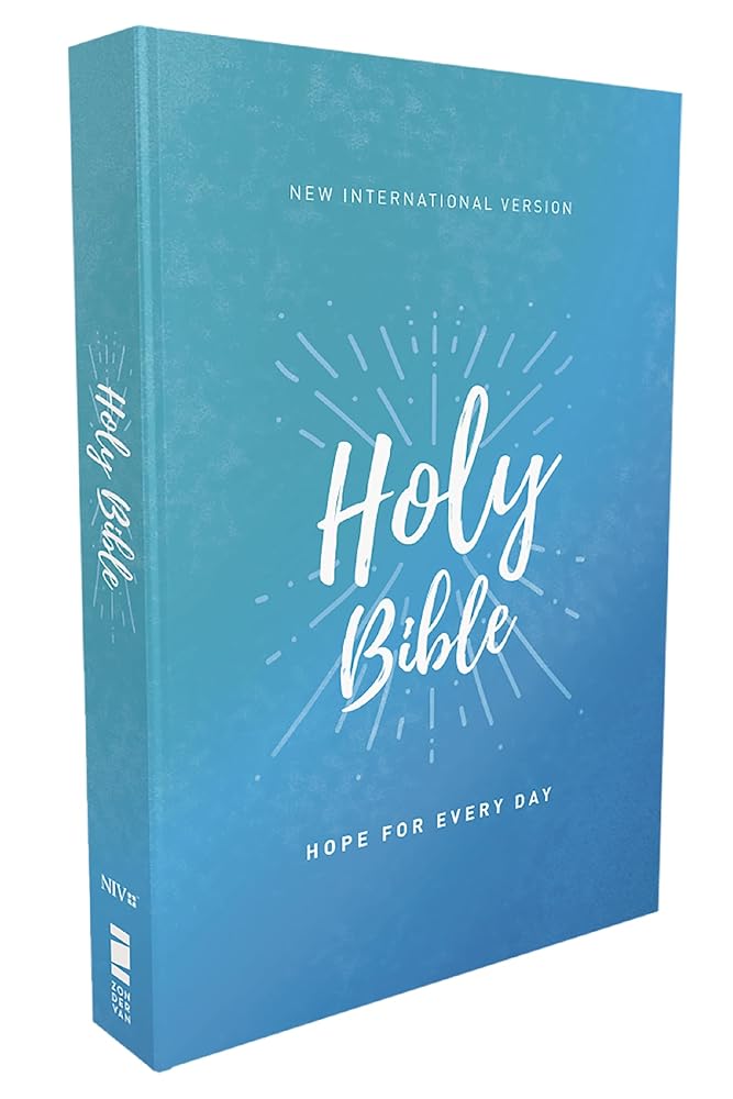 New International Version, Holy Bible, Hope for Every Day cover image